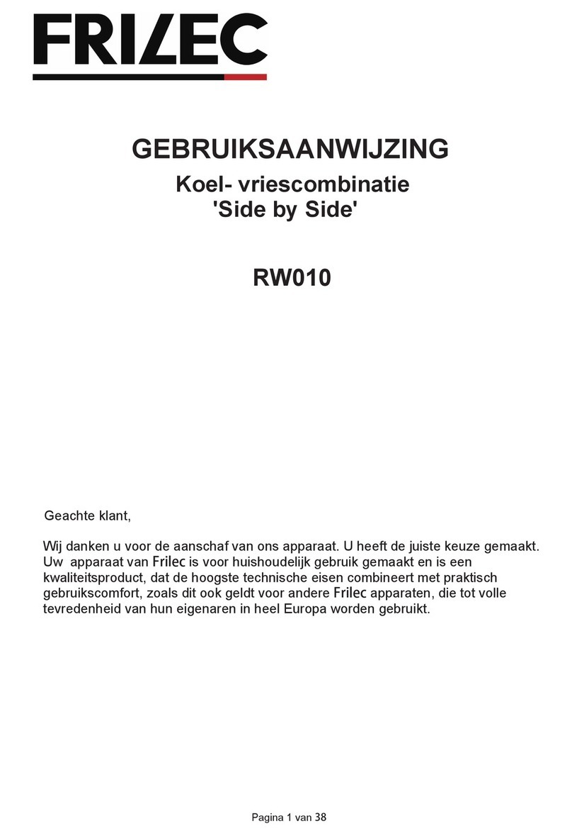 FRIZEC RW010 User manual