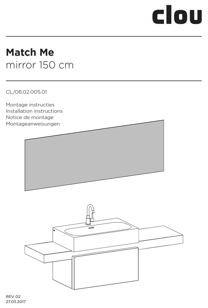 Clou Match Me CL/08.02.005.01 User manual