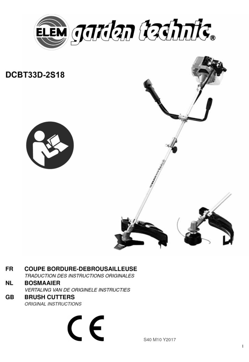 Elem Garden Technic DCBT33D-2S18 instructions