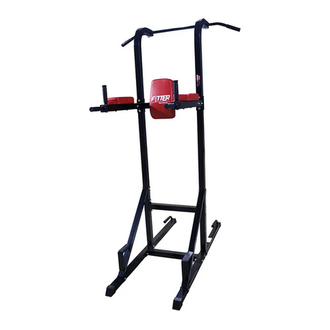 FYTTER RedMIUM BENCH BE-T6R User manual