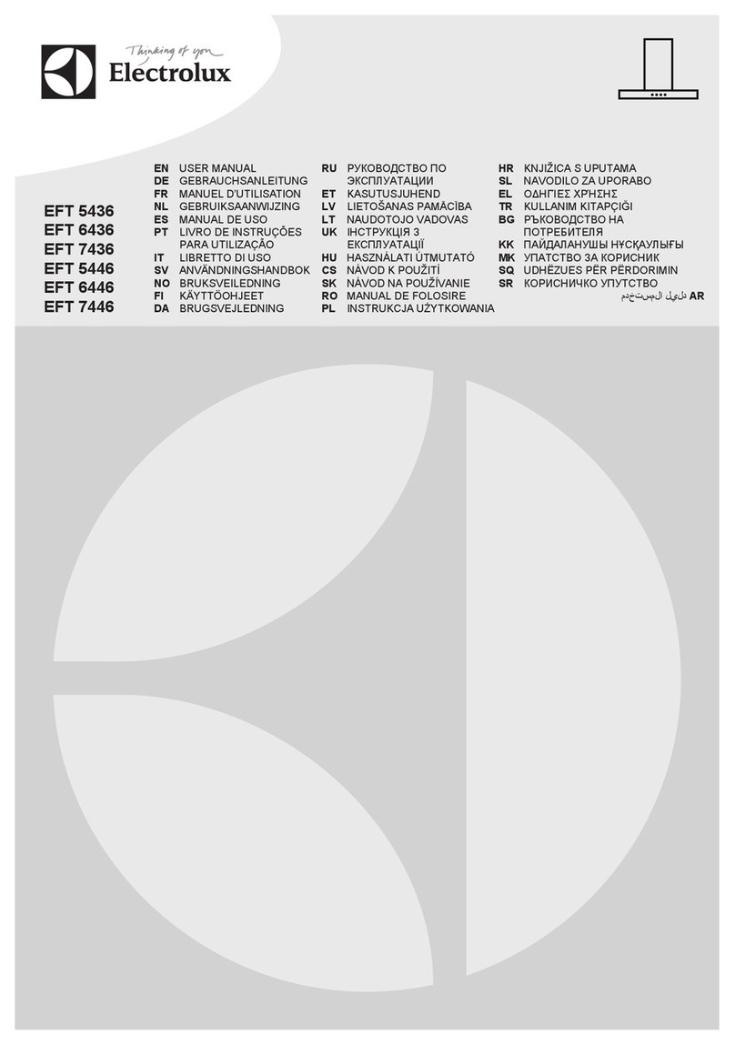 Electrolux EFT 5436 user manual