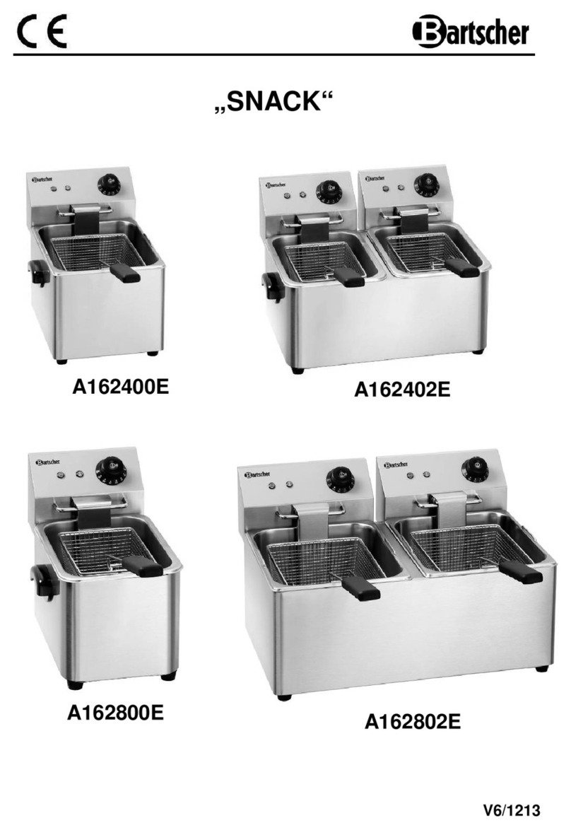 Bartscher SNACK A162.402E User manual