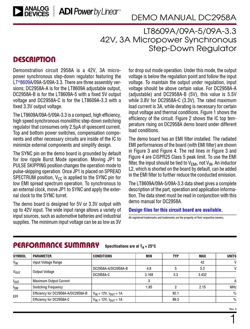 Analog Devices DC2958A Quick setup guide