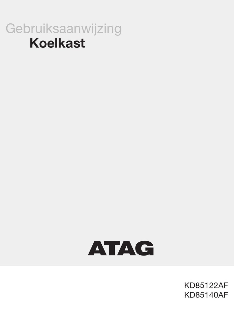 Atag KD85122AF User manual