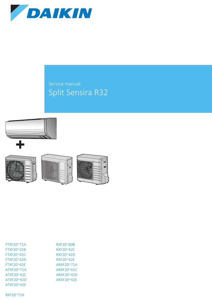 Daikin Split Sensira R32 User manual