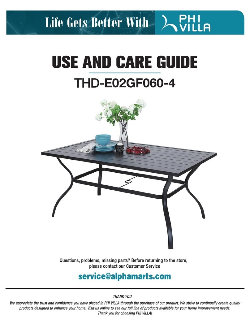 PHI VILLA THD-E02GF060-4 User manual PHI VILLA THD-E02GF060-4 User manual