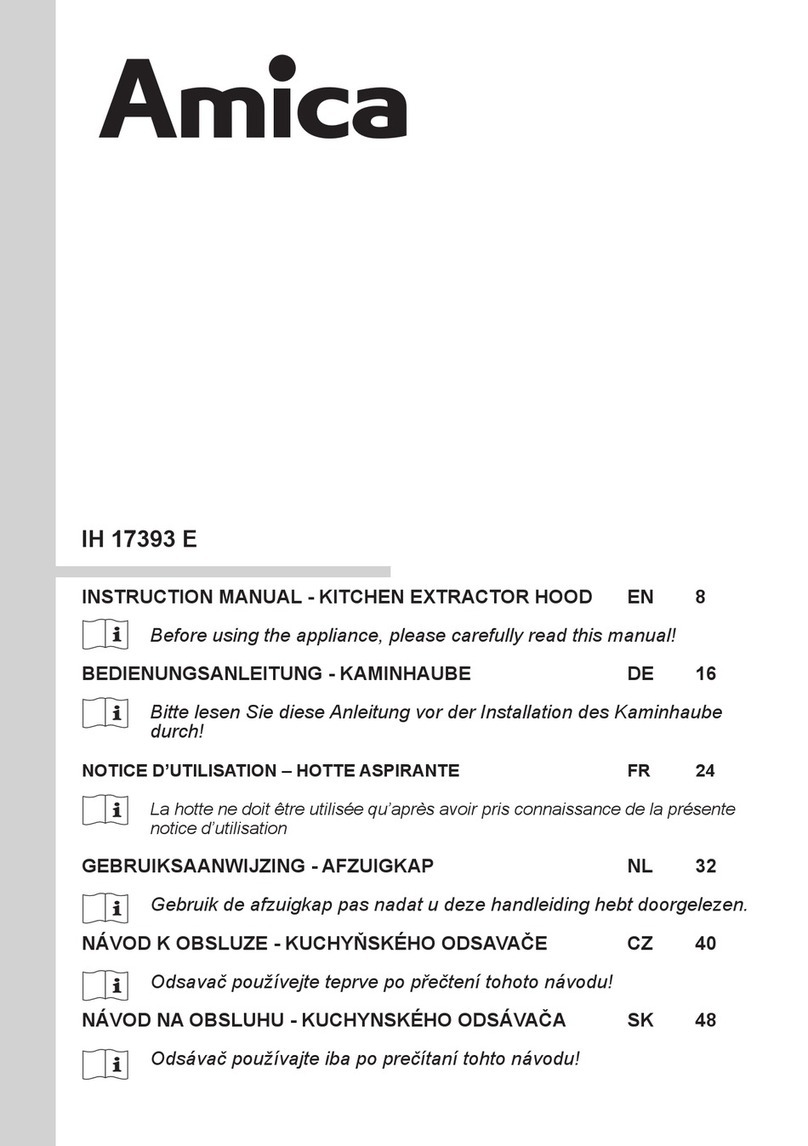 Amica IH 17393 E instruction manual