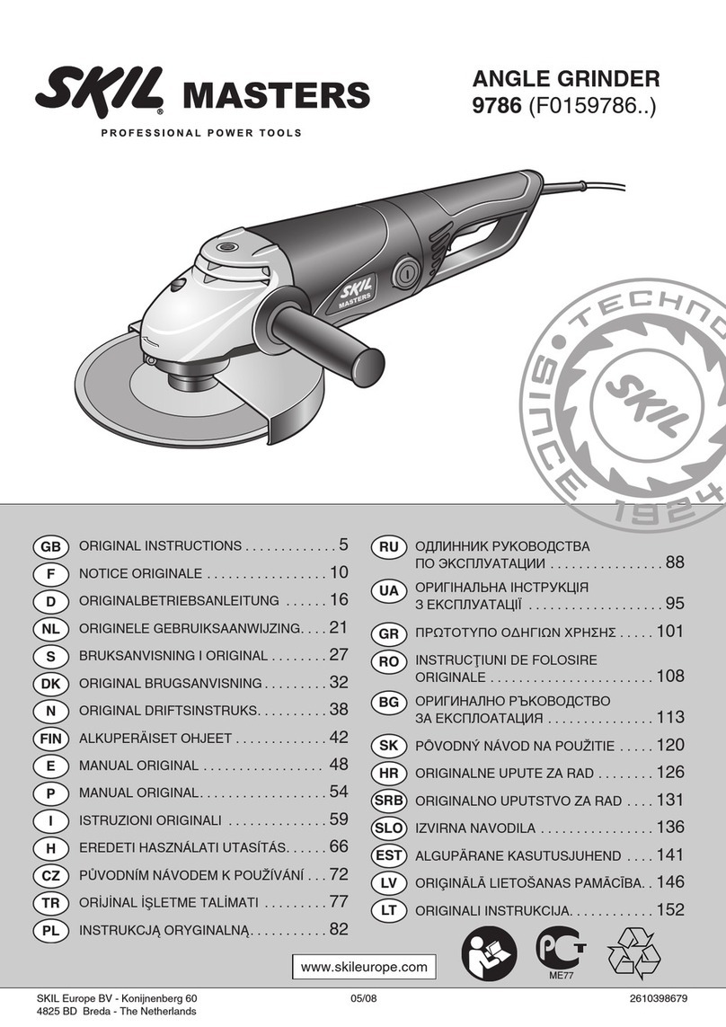 SKIL MASTERS 9786 instructions