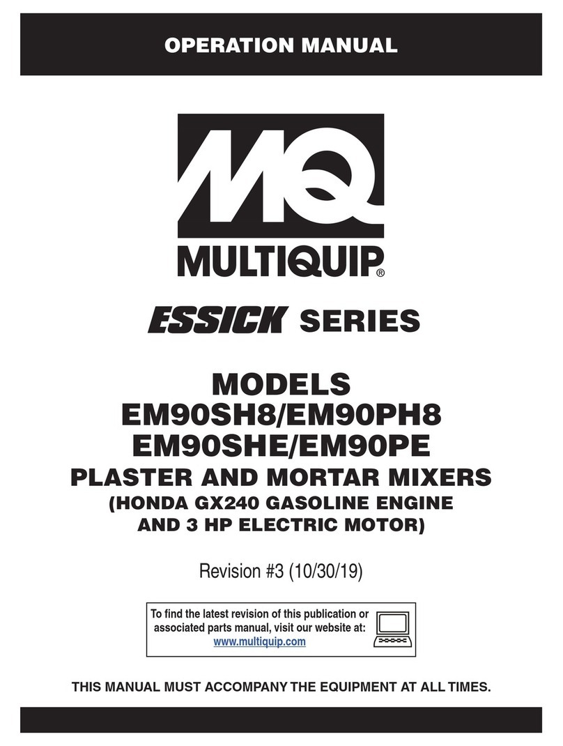 MULTIQUIP EM90SH8 manual