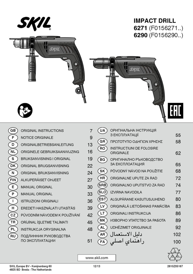 Skil 6290 instructions