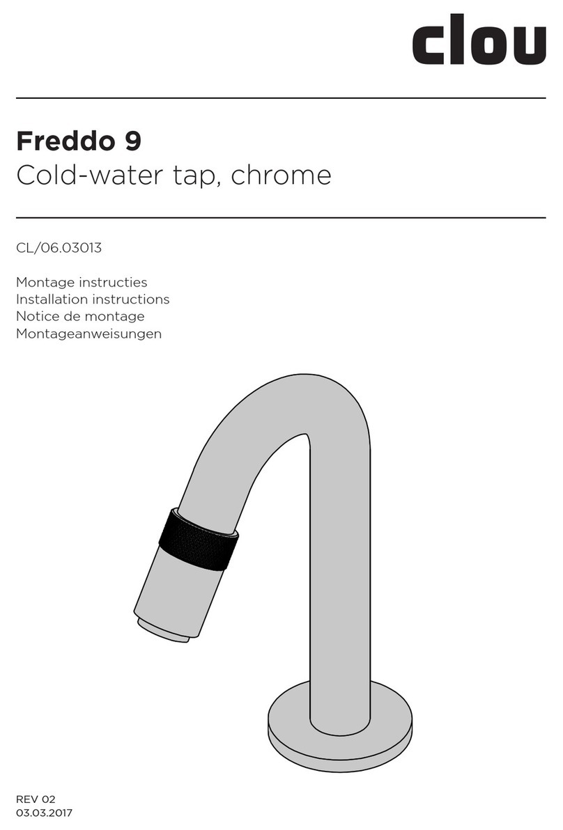 Clou Freddo 9 CL/06.03013 User manual