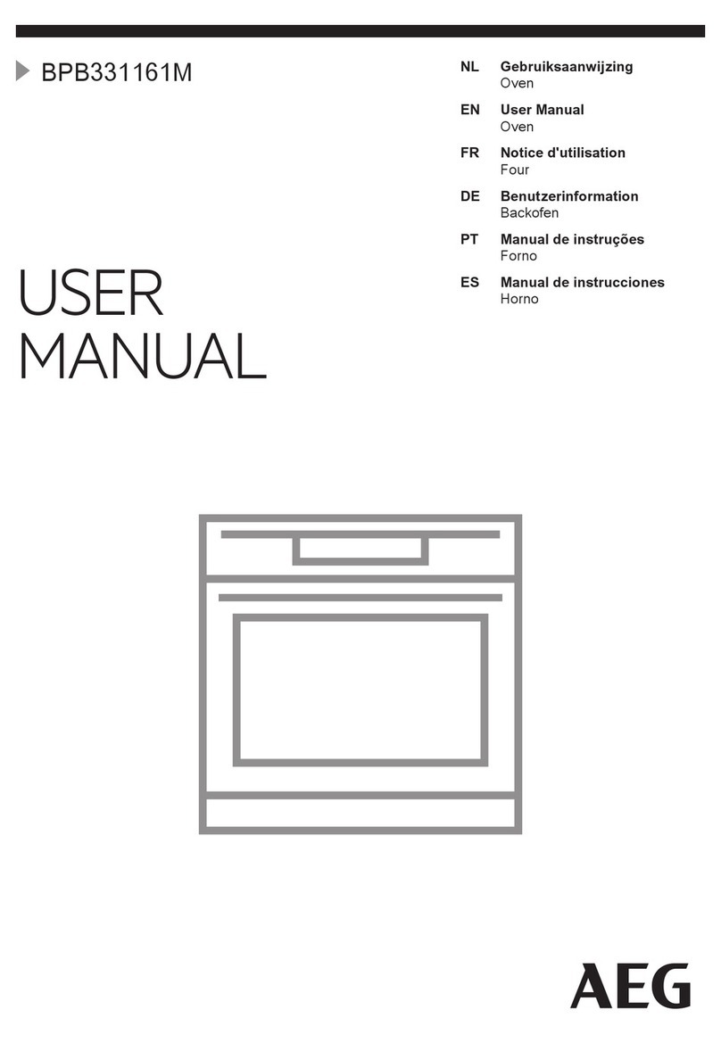 AEG BPB331161M User manual
