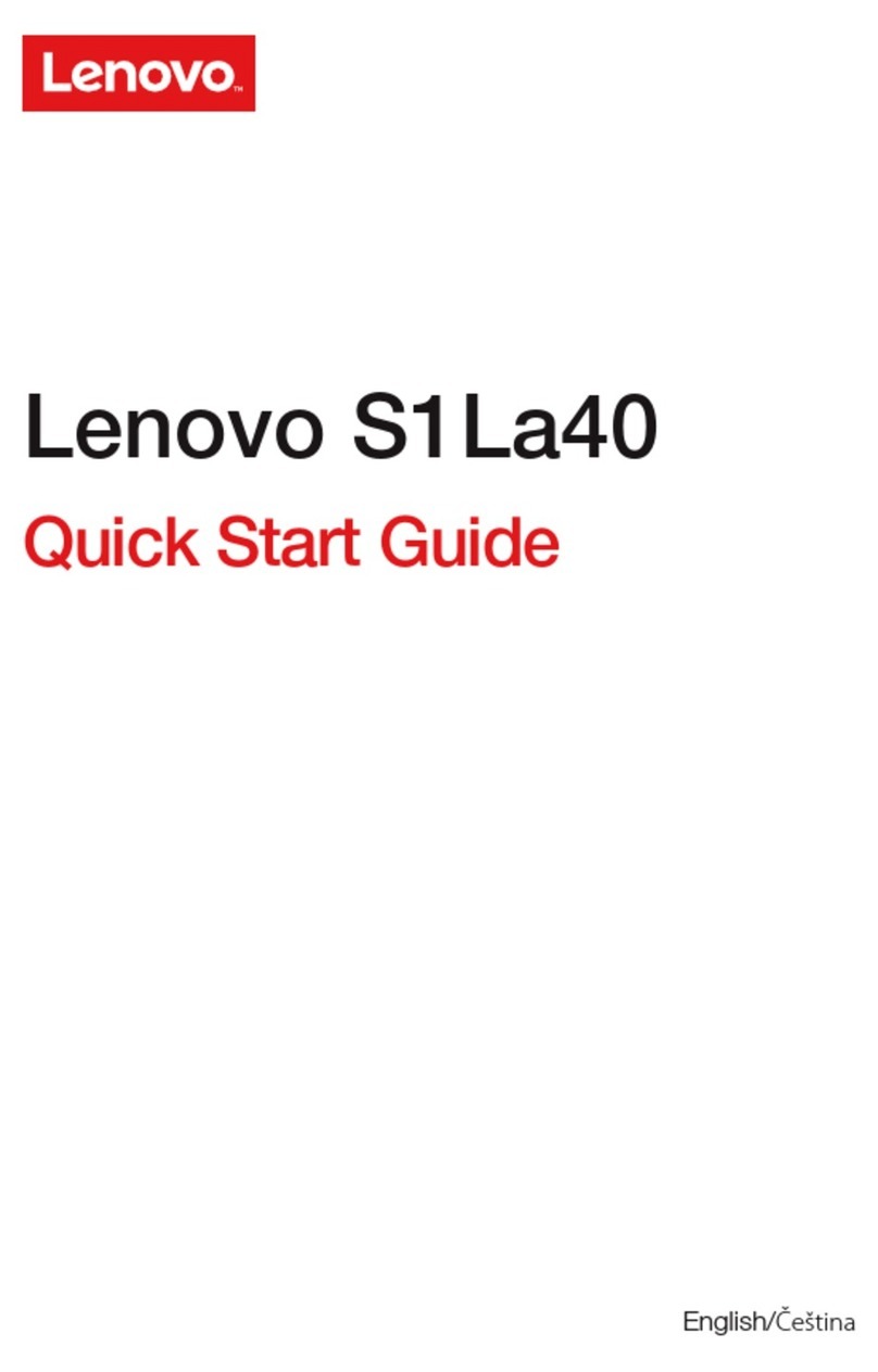 Lenovo S1La40 User manual