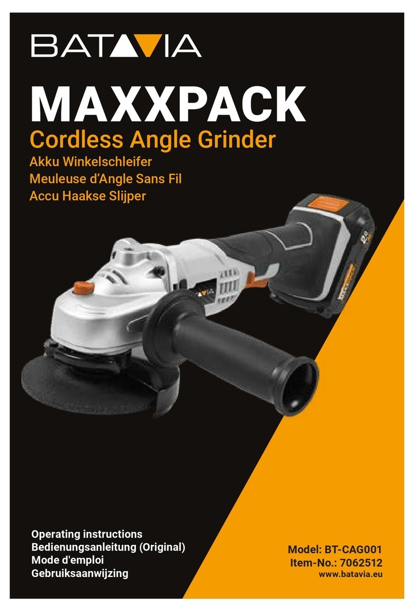 Batavia MAXXPACK BT-CAG001 User manual