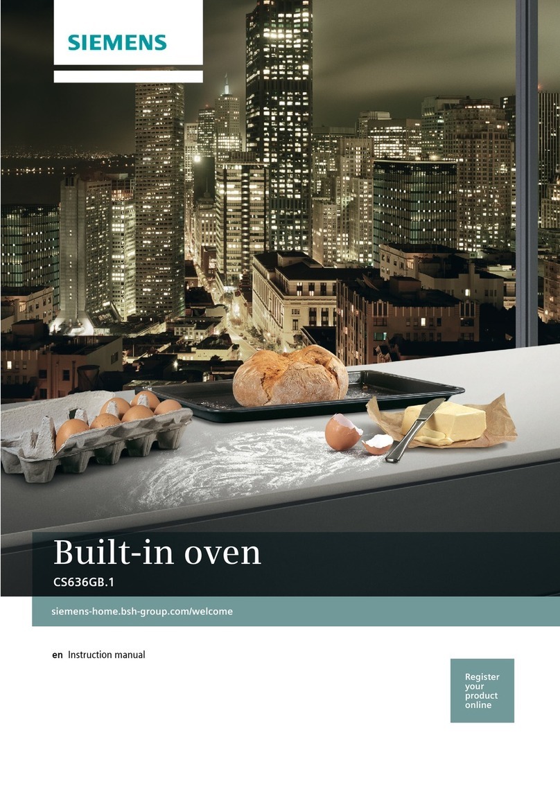 Siemens CS636GB 1 Series User manual