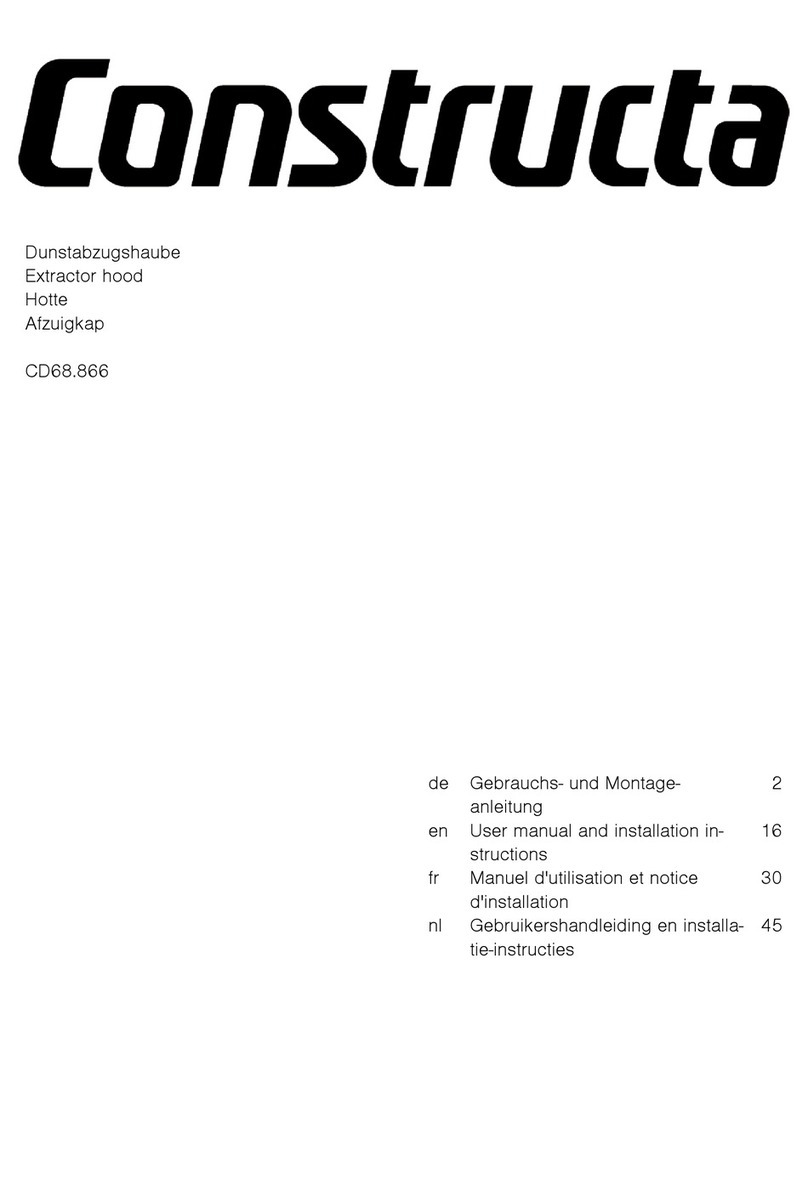 CONSTRUCTA CD68 866 Series user manual