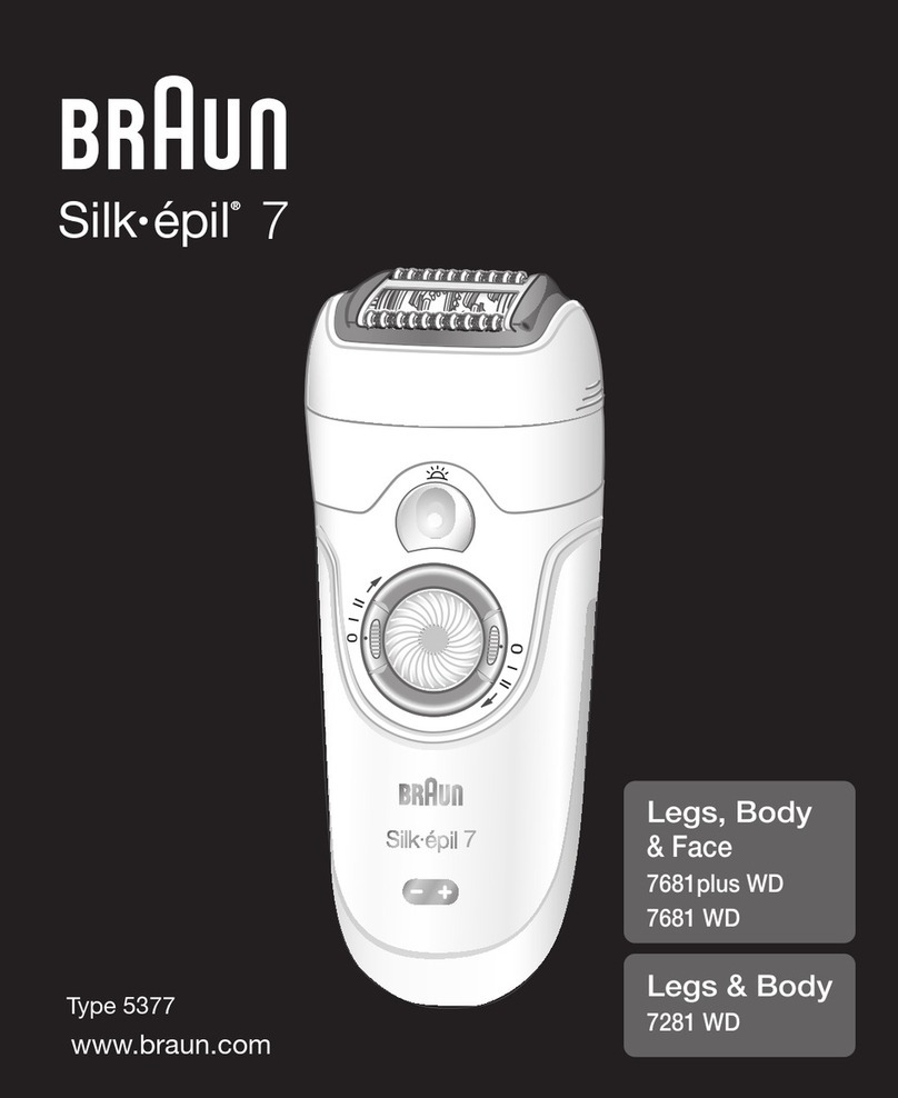 Braun 7681plus WD instructions