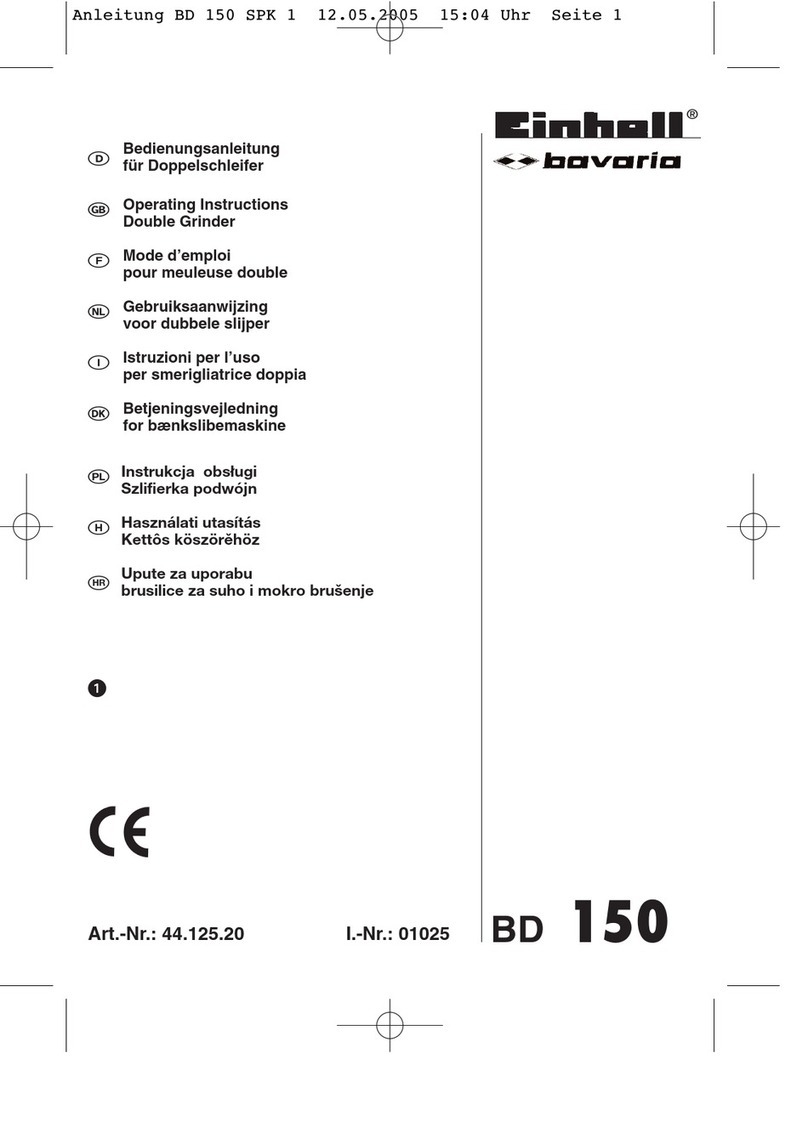 EINHELL bavaria BD 150 User manual
