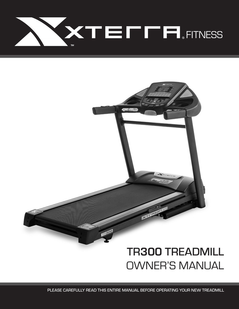 Xterra TR300 owner's manual