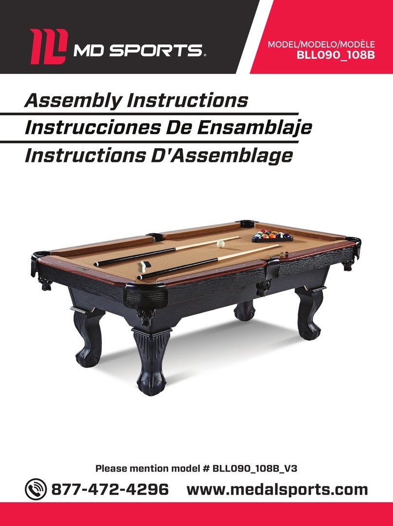 MD SPORTS BLL090-108B Assembly instructions