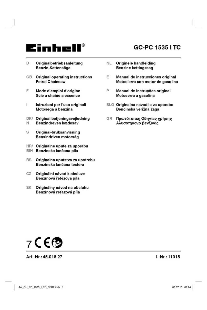 EINHELL GC-PC 1535 I TC User manual