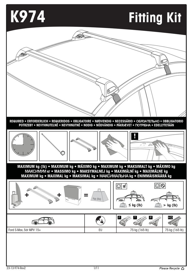 Yakima K974 User manual