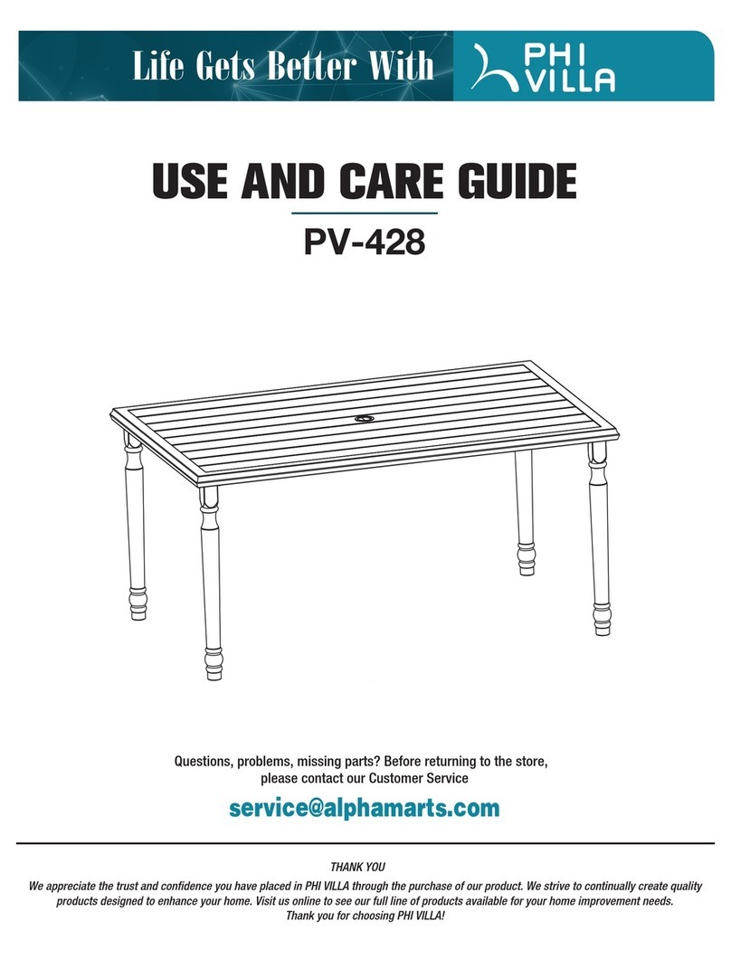 PHI VILLA PV-428 User manual