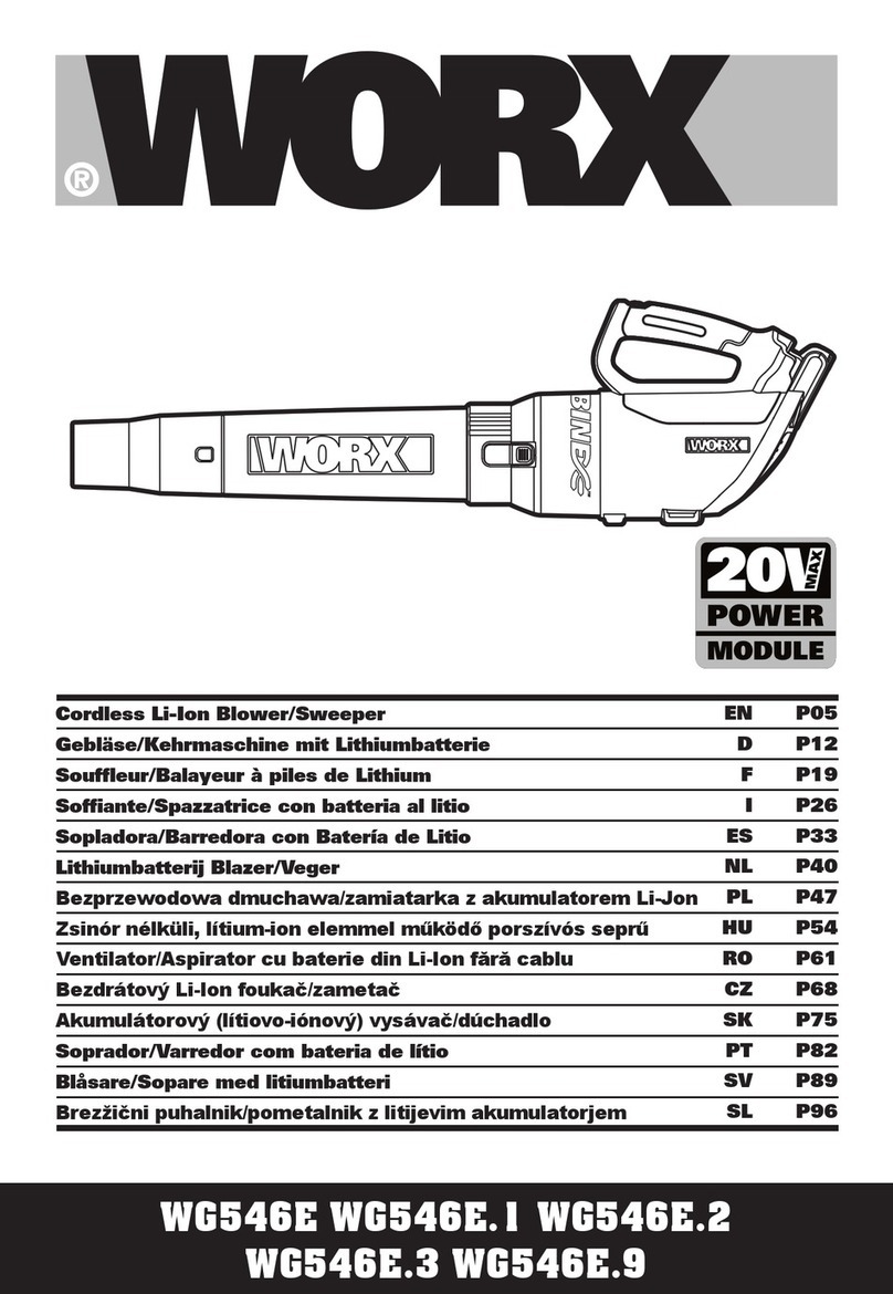 Worx WG546E 1 Series User manual