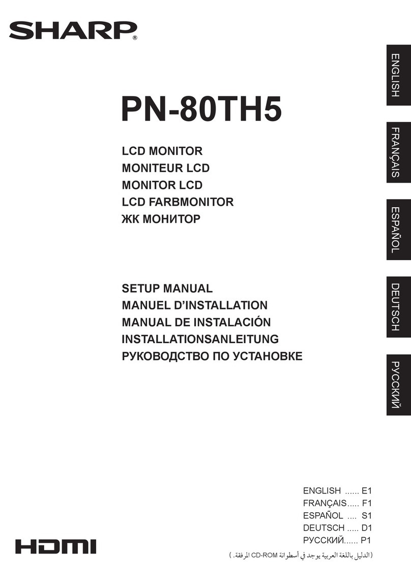 Sharp PN-80TH5 User guide