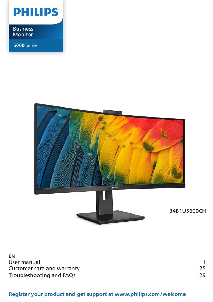 Philips 34B1U5600CH User manual