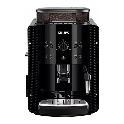 Krups Espresseria Automatic EA81 Series User manual Krups Espresseria Automatic EA81 Series User manual