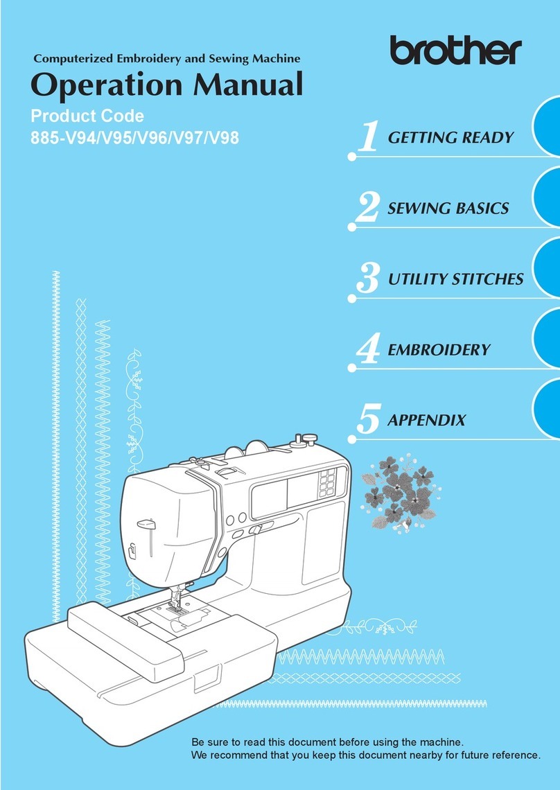 Brother 885-V94 User manual