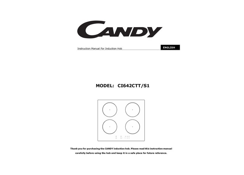 Candy CI642CTT/S1 User manual Candy CI642CTT/S1 User manual