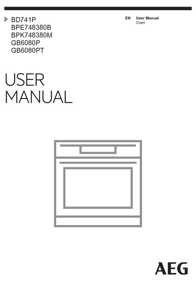 AEG BD741P user manual