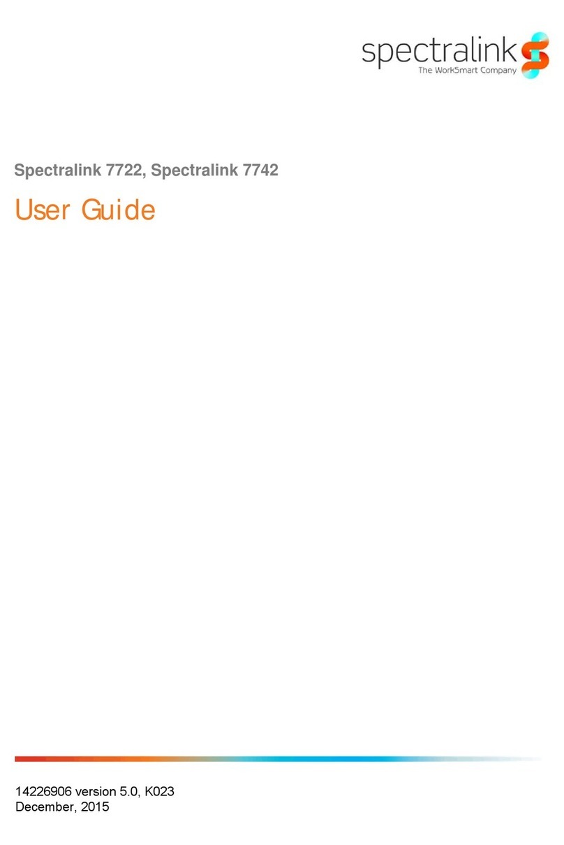 SpectraLink 7742 user guide