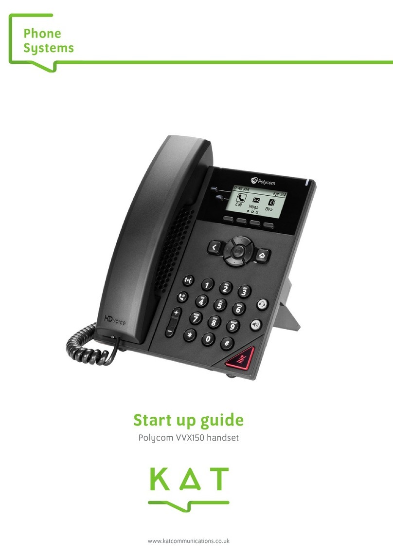Polycom VVX-150 Series User guide