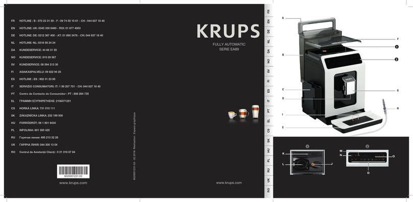 Krups EVIDENCE EA891D manual
