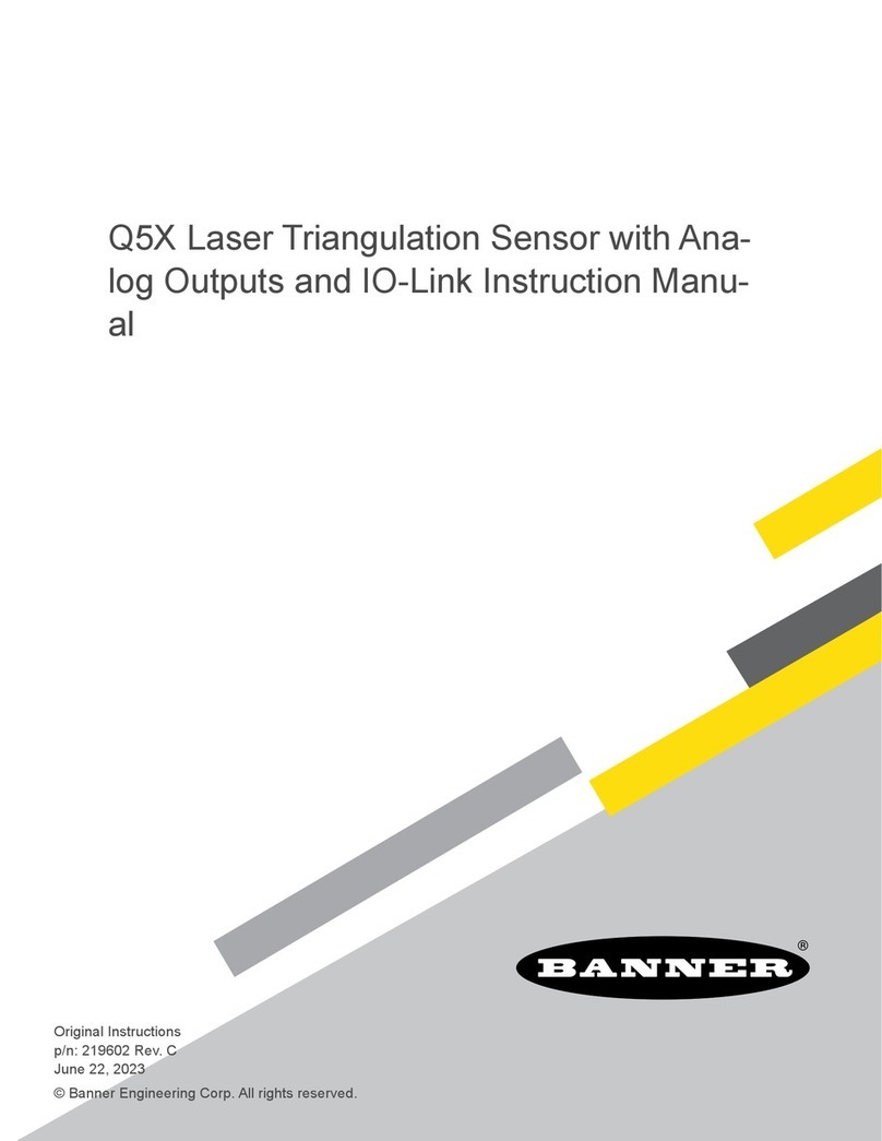 Banner Q5X instruction manual