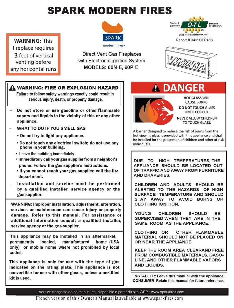 Spark 60N-E User manual