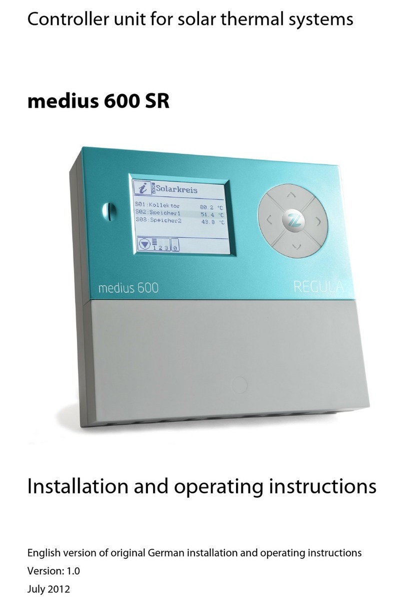 REGULA medius 600 SR User manual