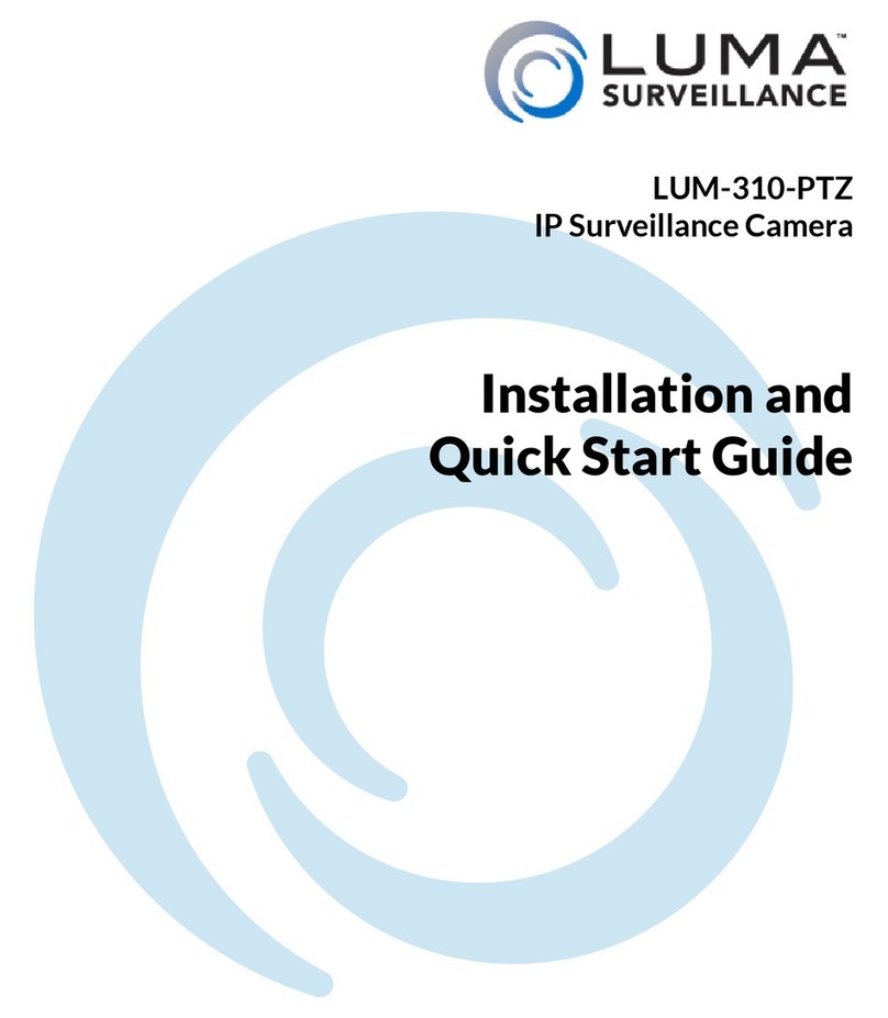 Luma Surveillance LUM-310-PTZ User manual