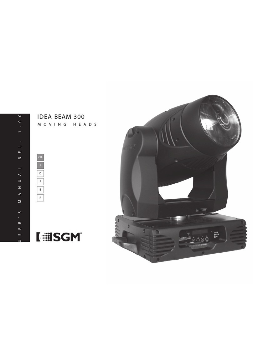 SGM IDEA BEAM 300 User manual