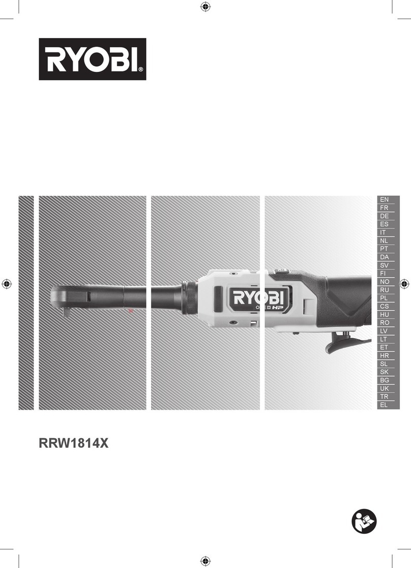 Ryobi RRW1814X User manual