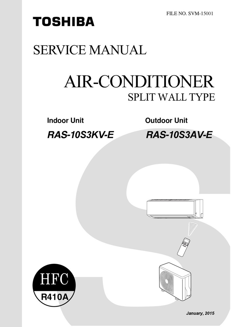 Toshiba RAS-10S3AV-E User manual