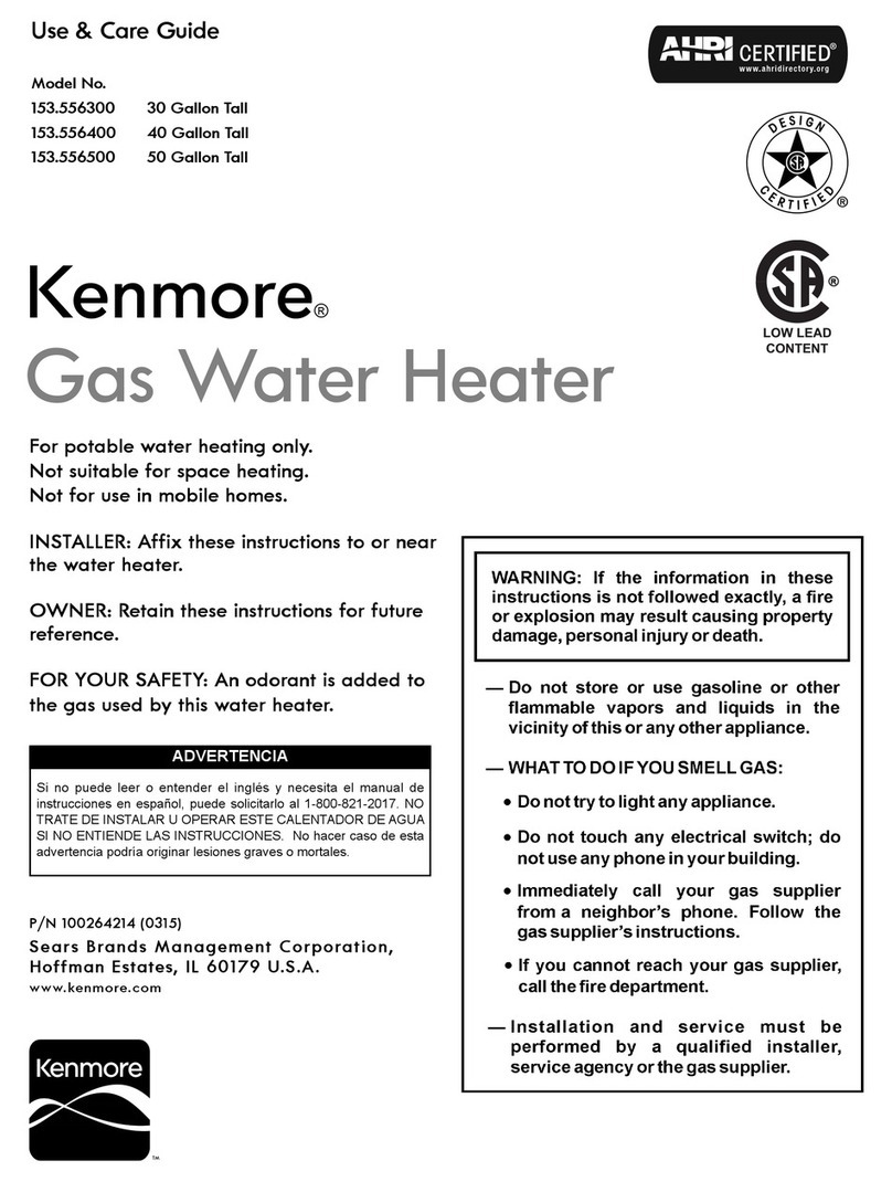 Kenmore 153.556300 Use & care guide