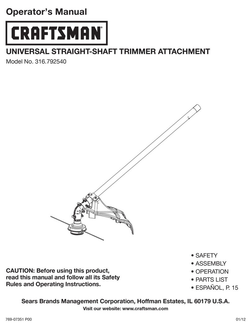 Craftsman 41AJSS-C799 Operator's manual Craftsman 41AJSS-C799 Operator's manual