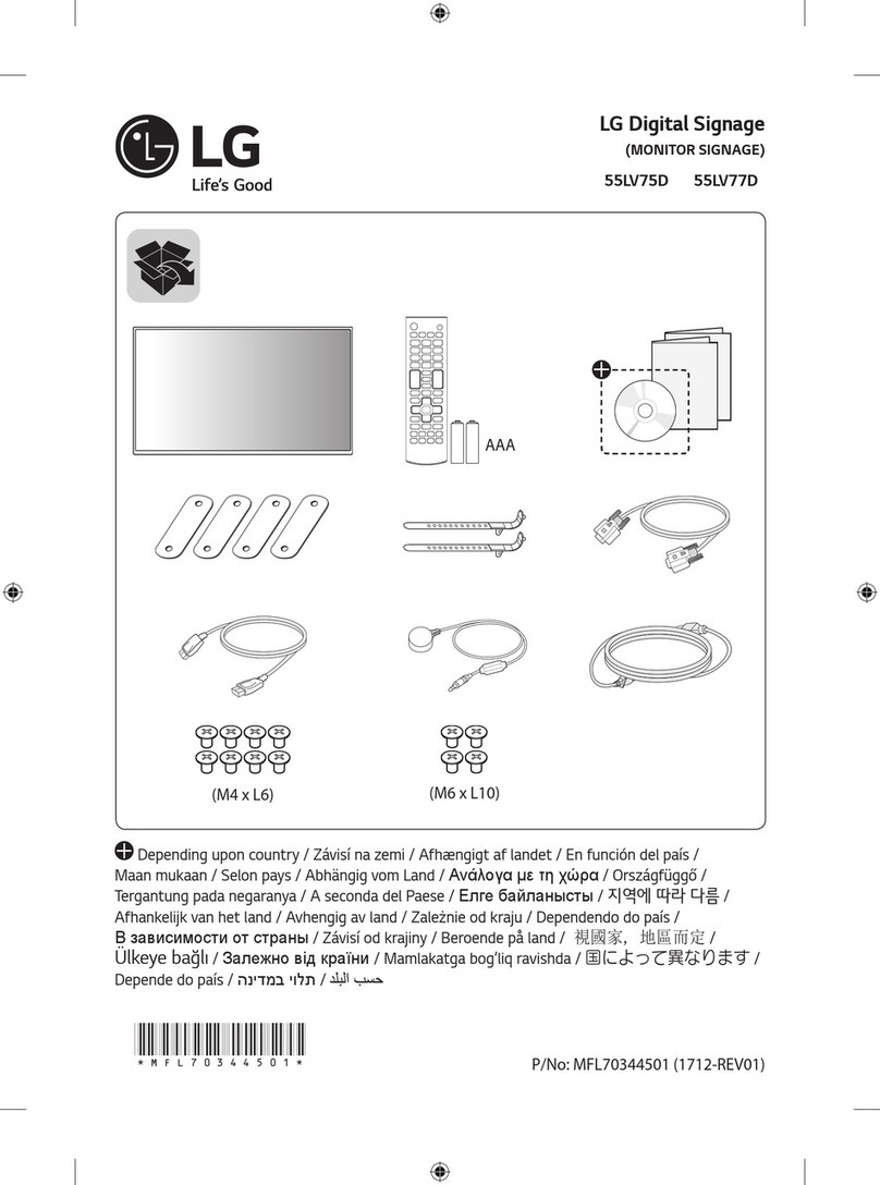 LG 55LV75D manual