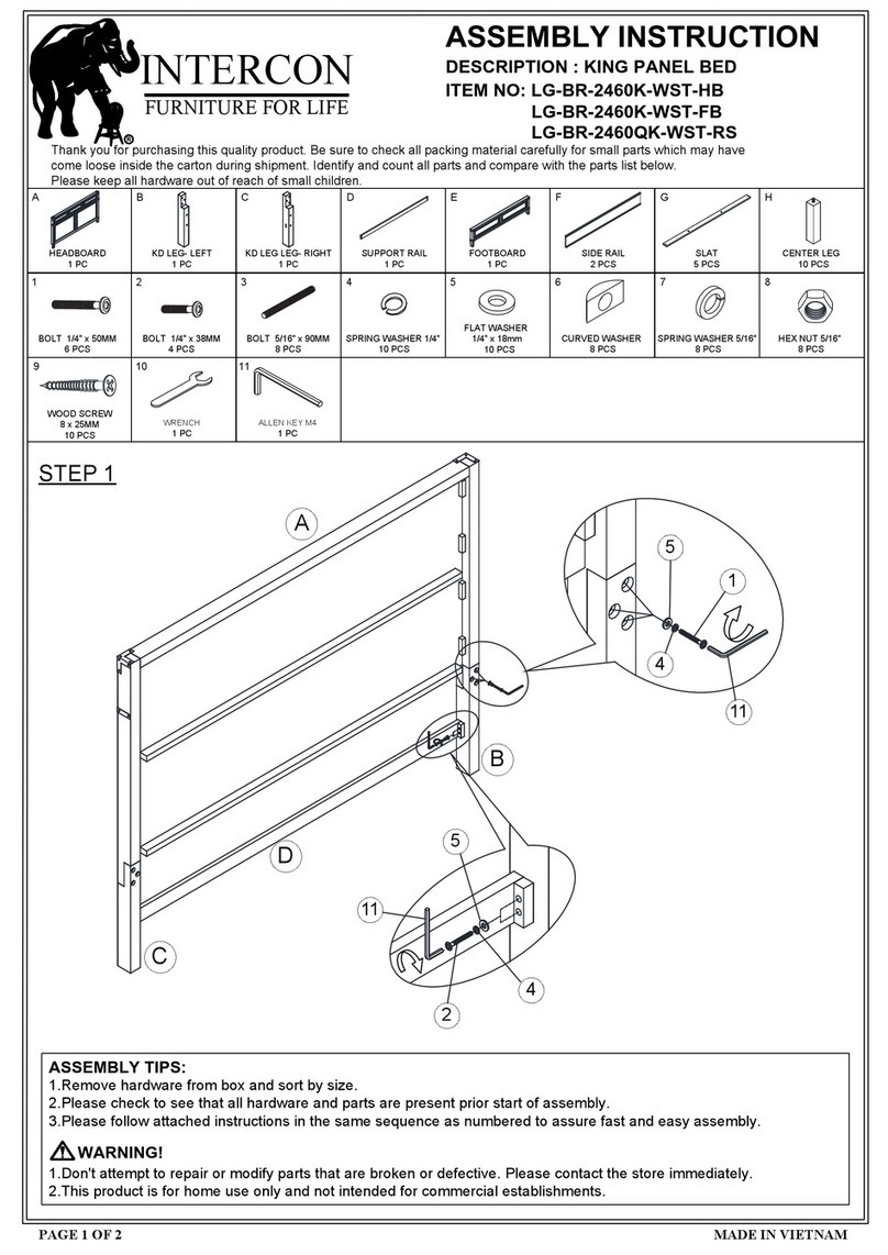 Intercon LG-BR-2460K-WST-HB User manual
