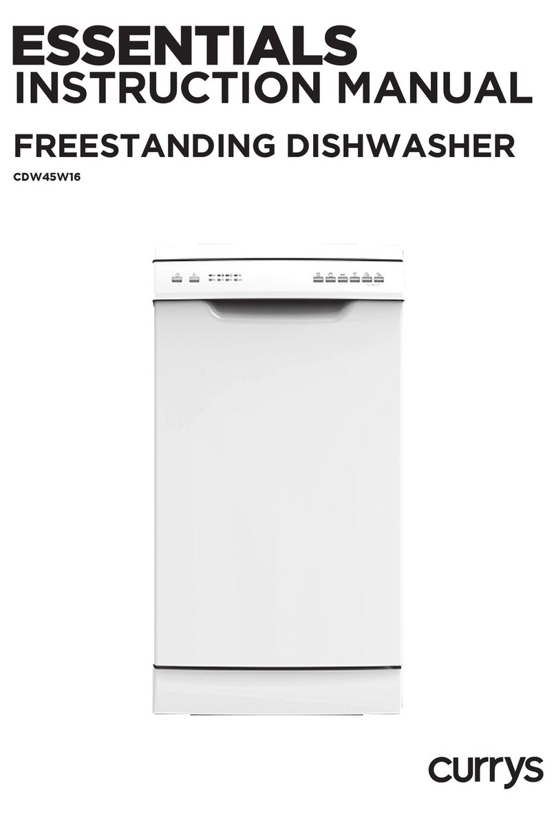 Currys ESSENTIALS CDW45W16 User manual