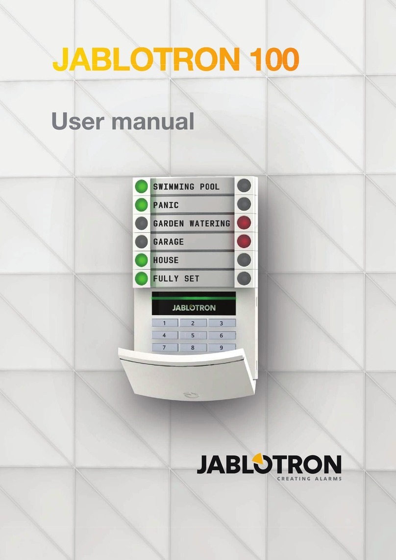 jablotron JA-101KR user manual